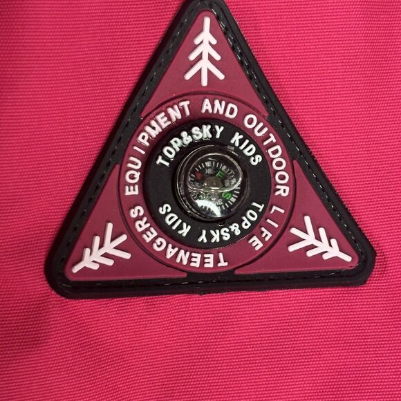 Top&Sky Kids Jacket Kids XL Pink Green Blue Colorblock Hooded Windbreaker‎ - Picture 7 of 16